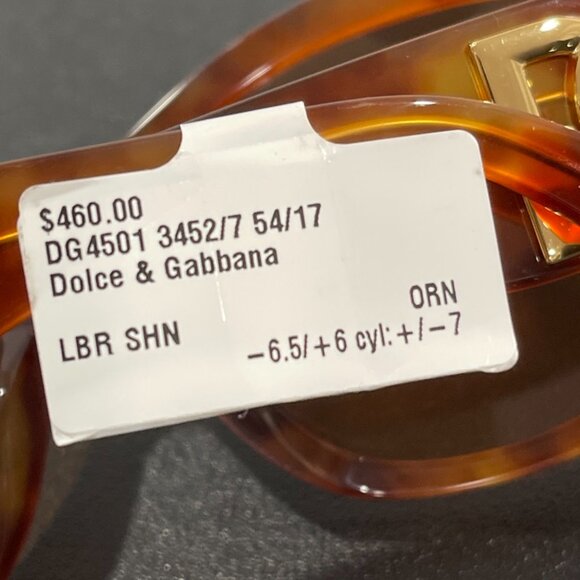 Dolce & Gabbana Butterfly Sunglasses Havana Brown (JB1425)
